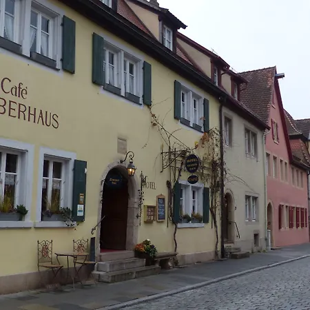 Gerberhaus Готель Ротенбург-на-Таубері